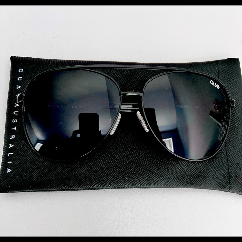 Black Quay Aviator Sunglasses